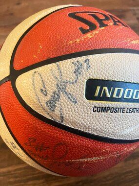 Candace Parker Rookie of the Year Season Signed Official WNBA Basketball